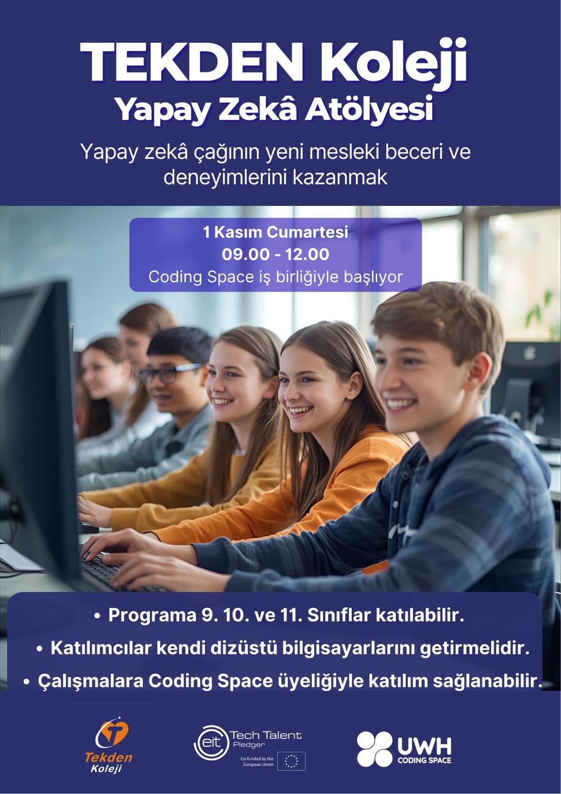 TEKDEN Koleji - Yapay Zeka Atölyesi